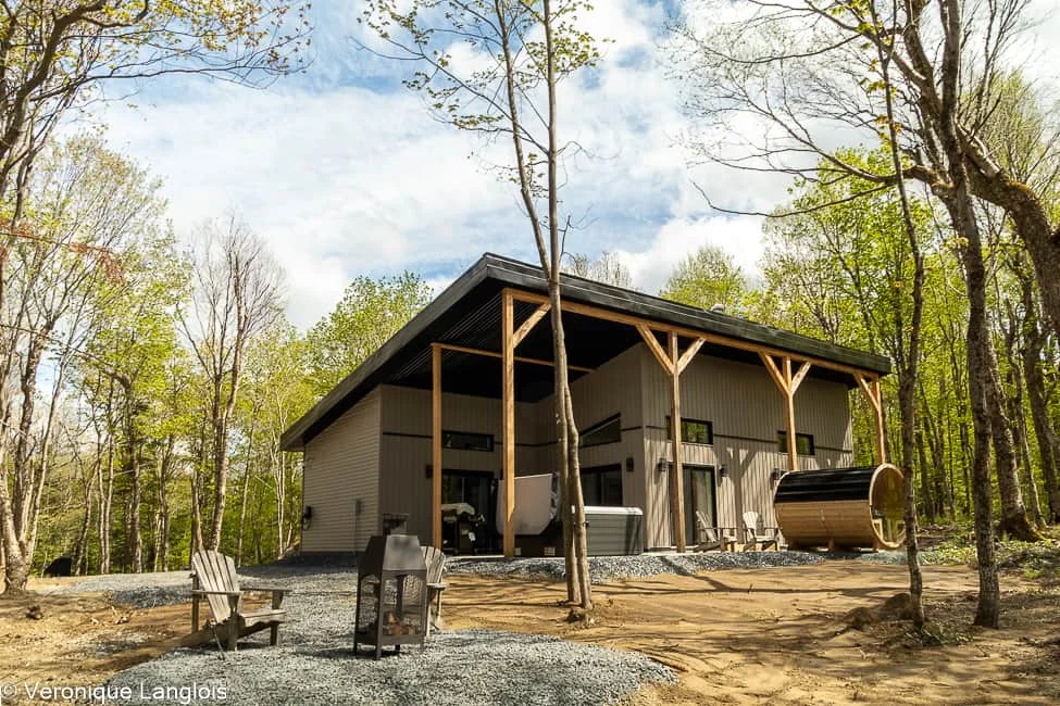 Sēlēnē — sauna, spa et ciel étoilé Mégantic