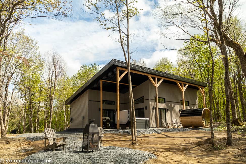  Quoi faire au Lac-Mégantic en été, chalet avec spa et sauna